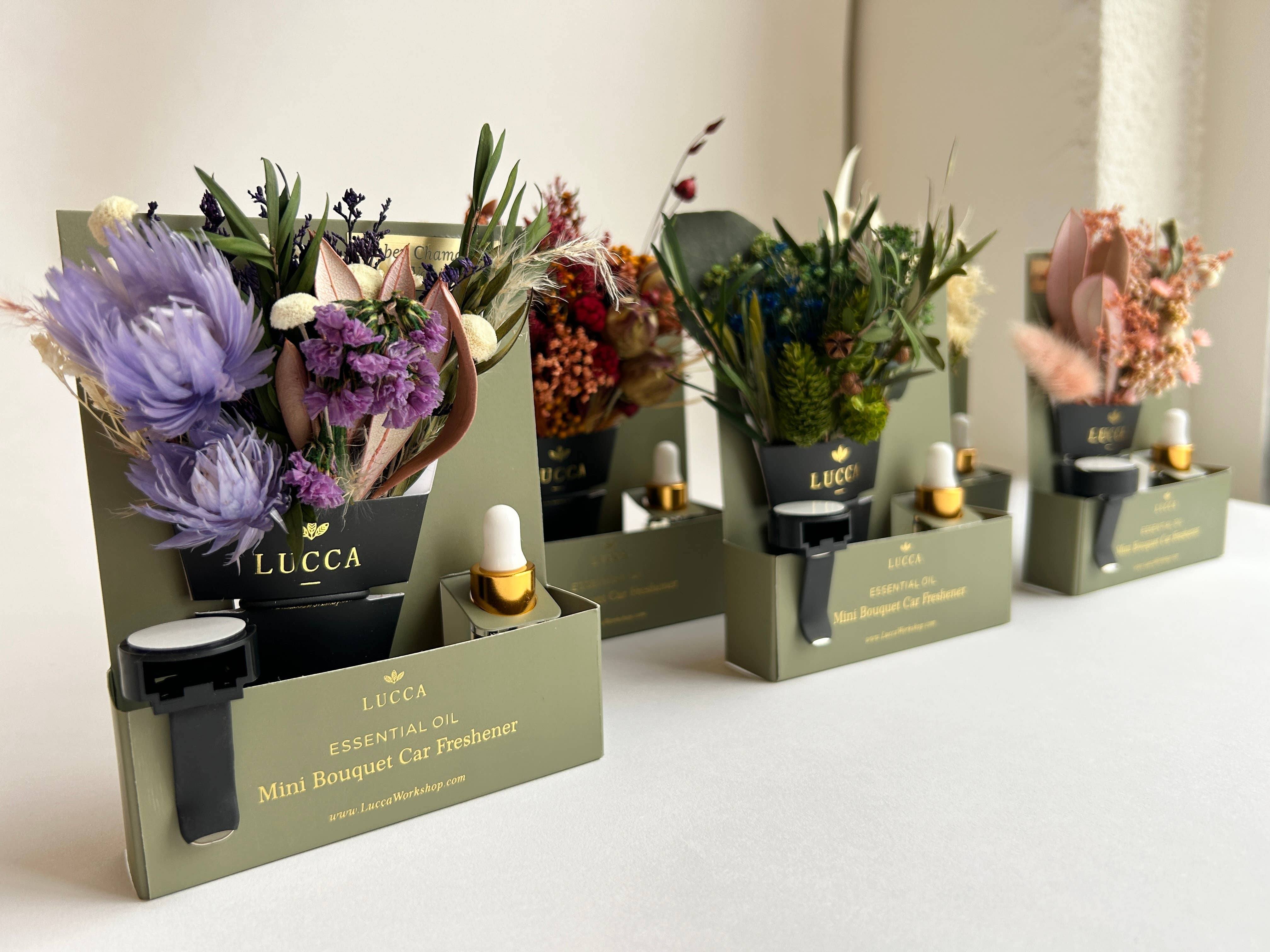 Lucca - Wholesale Car Freshener - Unisex - Nontoxic Floral Car Air Freshener10