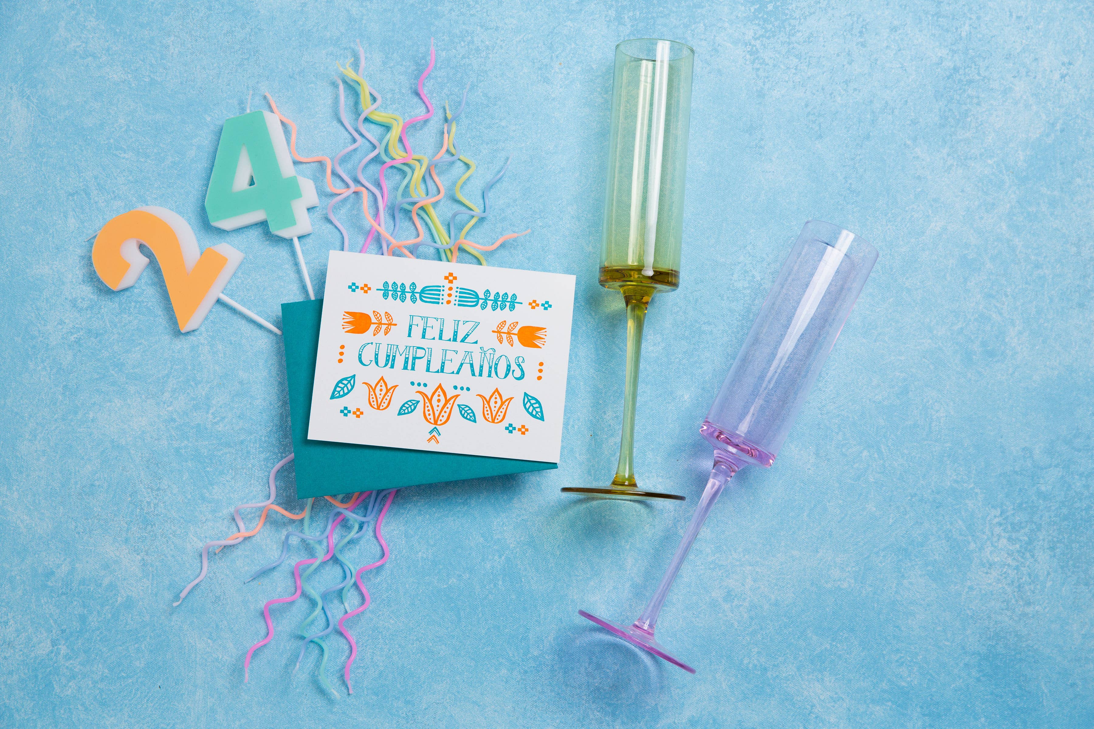 folio press & paperie - Wholesale Verjaardagskaartje - Feliz Cumpleaños kaart1