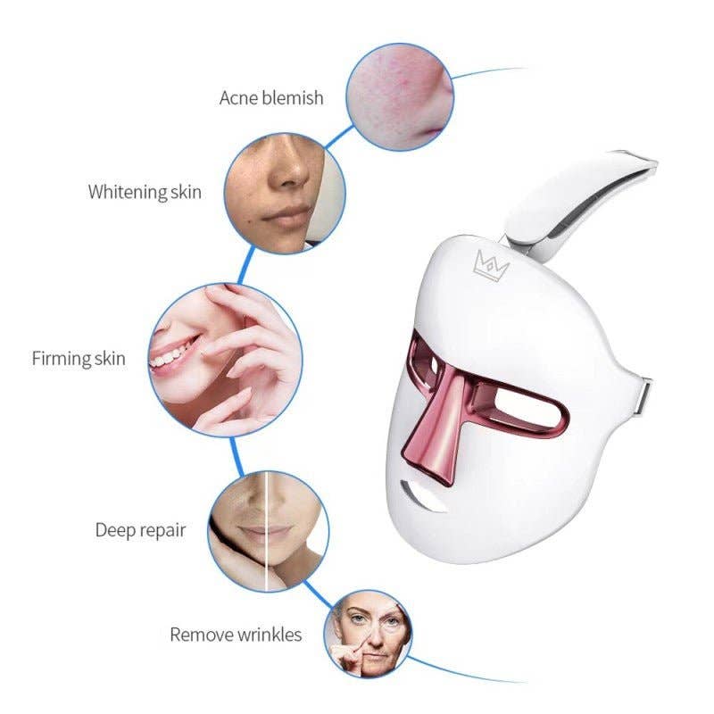 Cavitation Machines - Wholesale Electronic Skincare Device - Shape Tactics 7 Color LED Face System7
