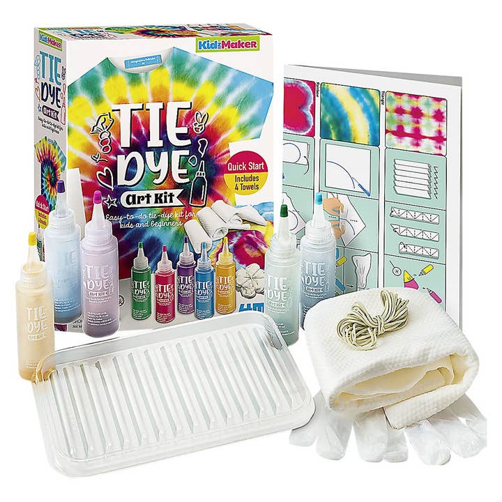 The Toy Network - Wholesale DIY Craft Kit - Kids - KidzMaker/Tie Dye Art Kit