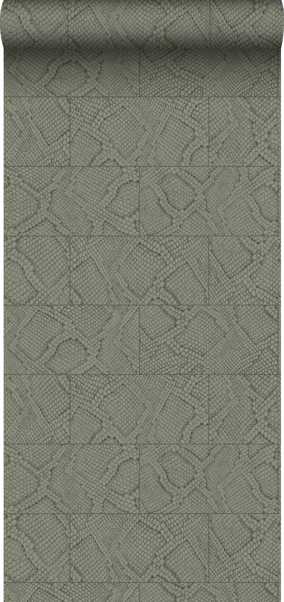The Design Department b.v. – Großhandel Tapete – Tapete Fliesenmotiv Mit Schlangenhaut-Muster4