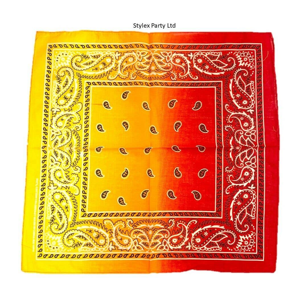 Stylex Party - Vente Bandana – femme - Écharpes Bandana Funky Design Paisley Headband59