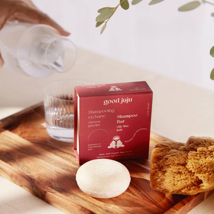 Good Juju Body & Home - Wholesale Shampoo Puck/Solid Shampoo - Volumizing Shampoo Bar for Oily/Fine Hair