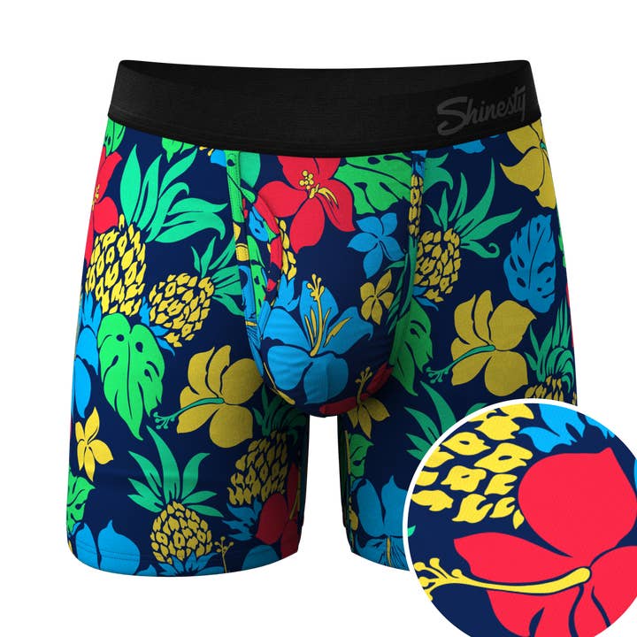 The Big Kahunas | Hawaiian Ball Hammock® Pouch Underwear With Fly for wholesale by Shinesty, Inc