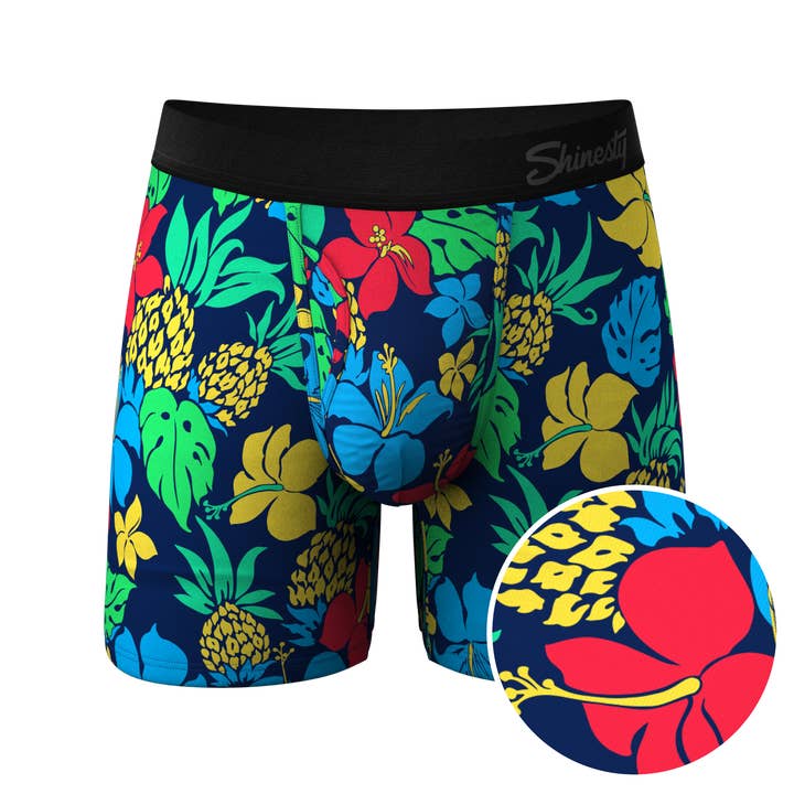 The Big Kahunas | Hawaiian Ball Hammock® Pouch Underwear With Fly for wholesale by Shinesty, Inc