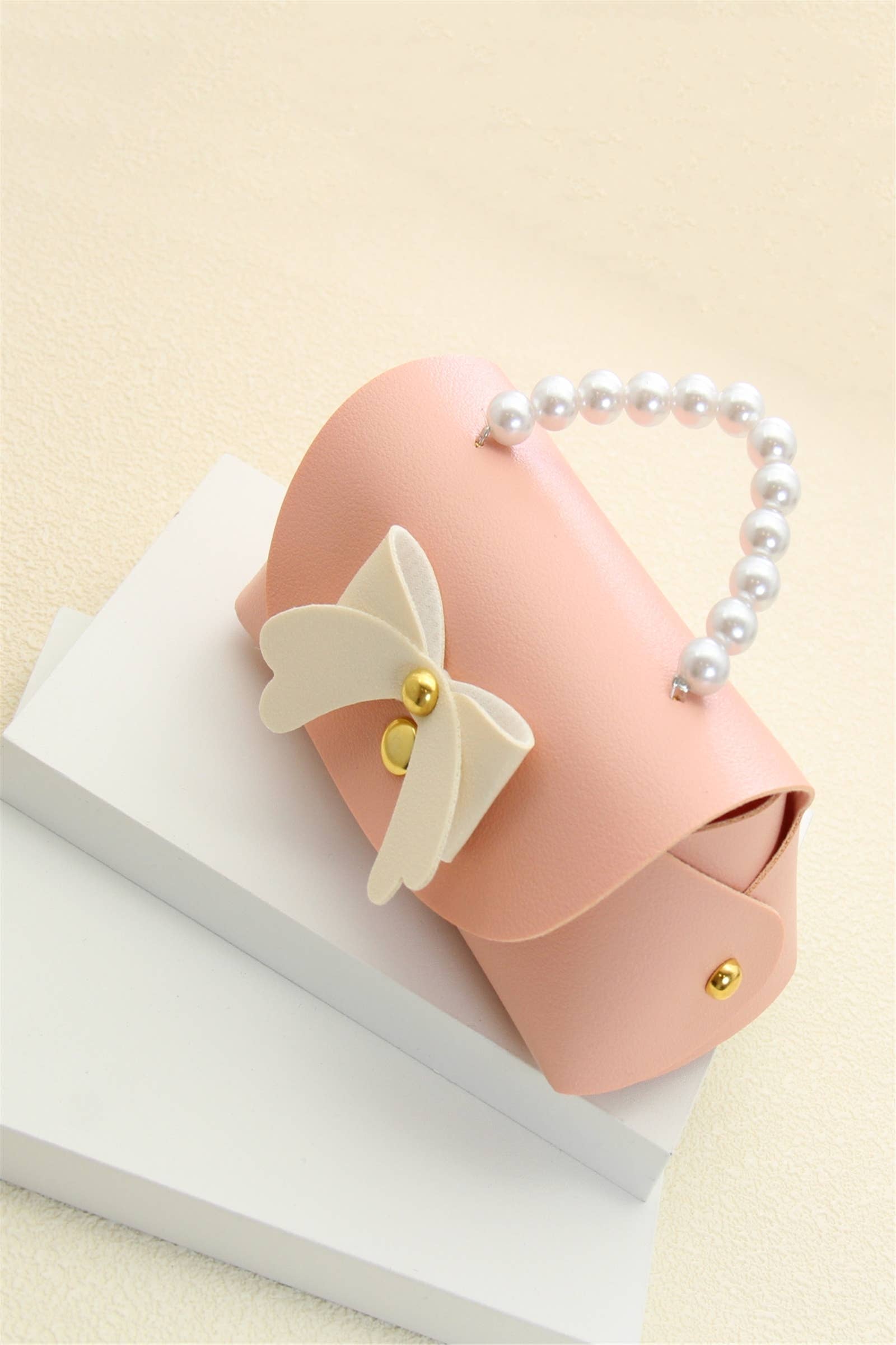 BELLISSIMA BIJOUX - Wholesale Gift Box - Mini Beaded Gift Bag with Bow – Elegant Jewelry Case0