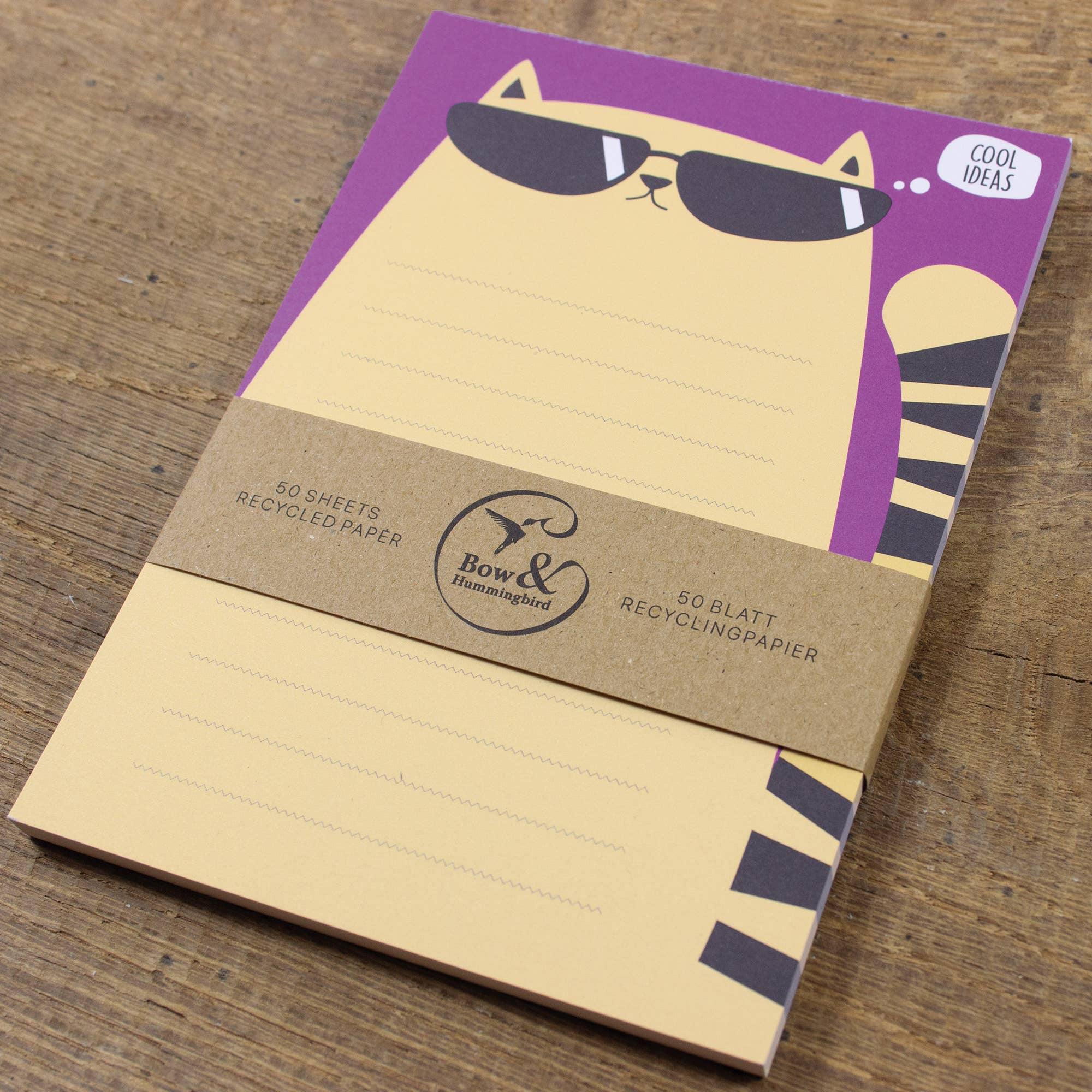 Bow & Hummingbird - Wholesale Notepad - Notebook Cool Ideas2