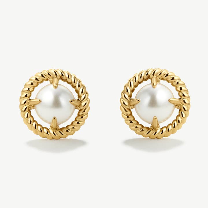 Pendientes Vintage de Perlas Grandes para venta al por mayor de D. Louise