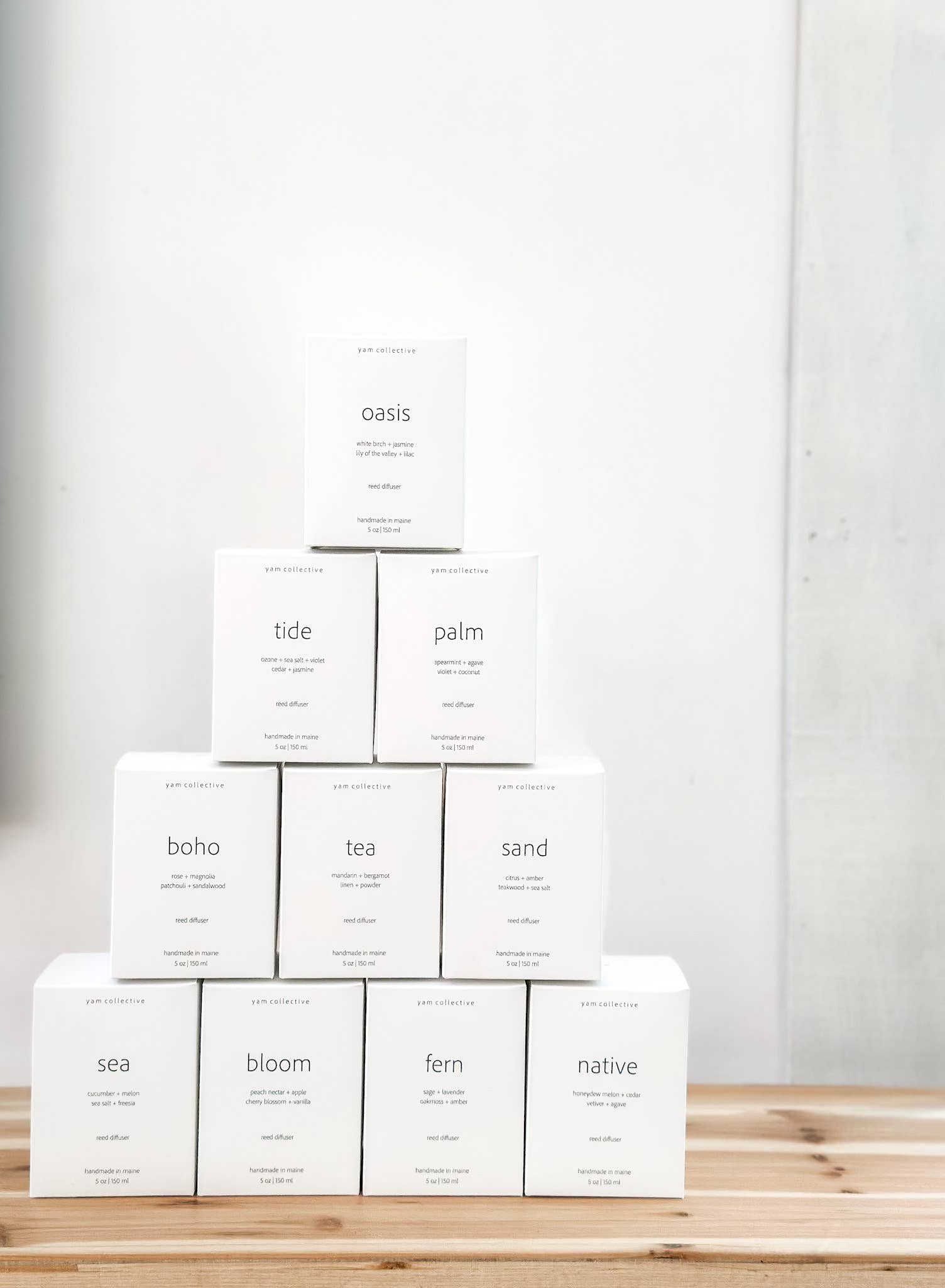 yam collective - Wholesale Reed Diffuser - Tea - Mandarin + Bergamot Reed Diffuser2