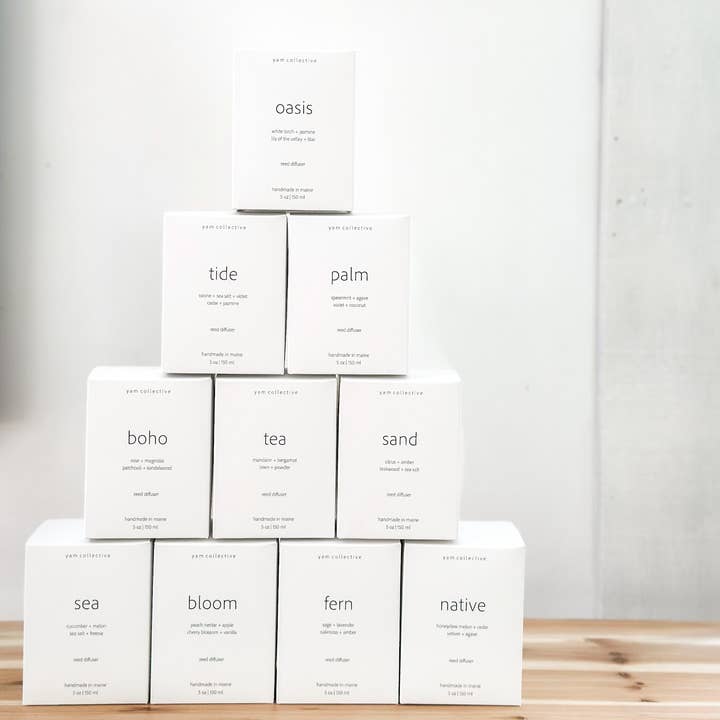 yam collective - Wholesale Reed Diffuser - Tea - Mandarin + Bergamot Reed Diffuser2