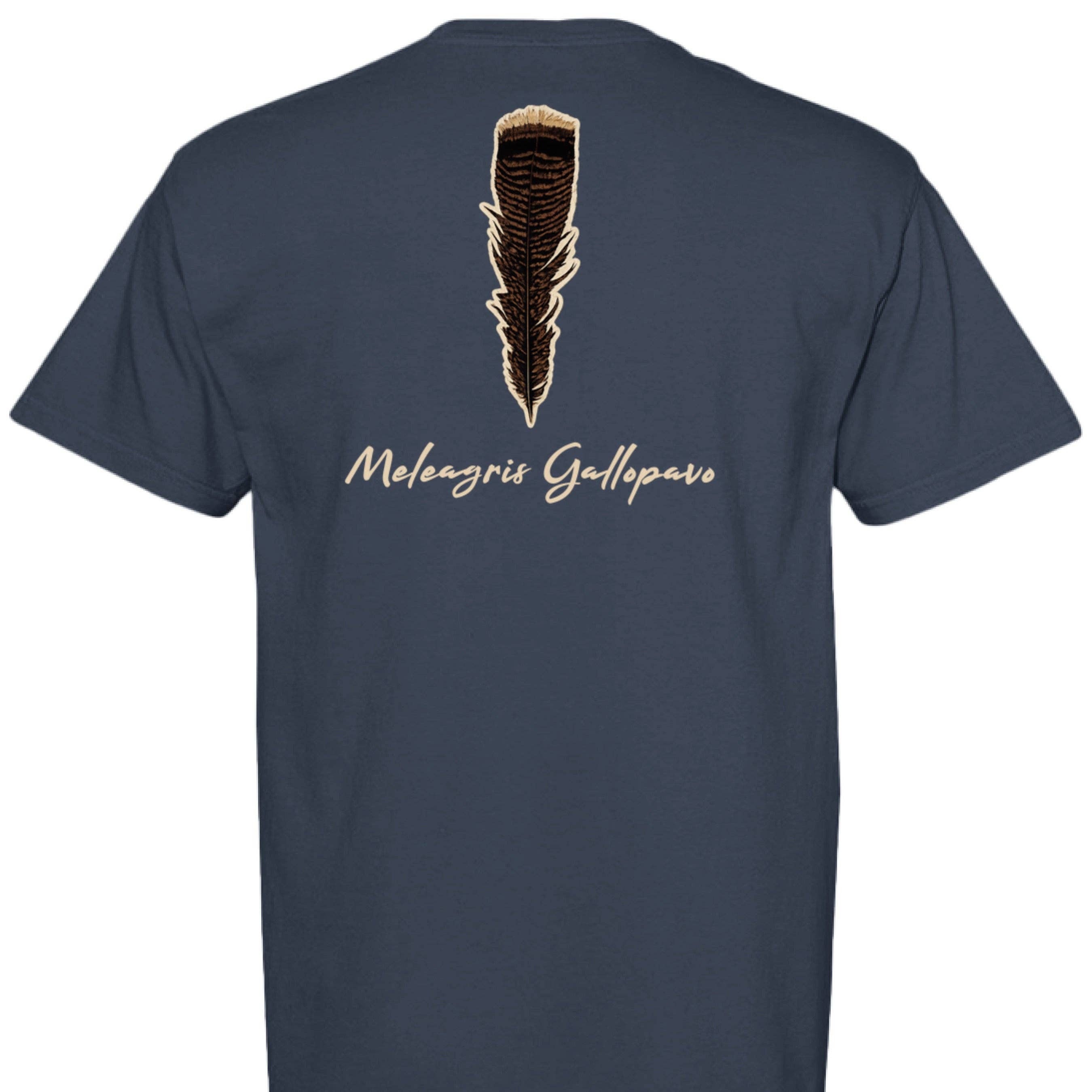 Ghost Ridge Brand - Wholesale Screen Printed T-Shirt - Unisex - Turkey Feather T-Shirt14