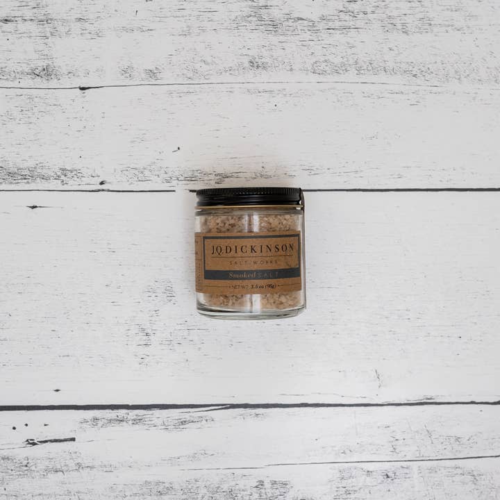 J.Q. Dickinson Appalachian Mercantile - Wholesale Salt - 3.5 oz Jars of Salt2