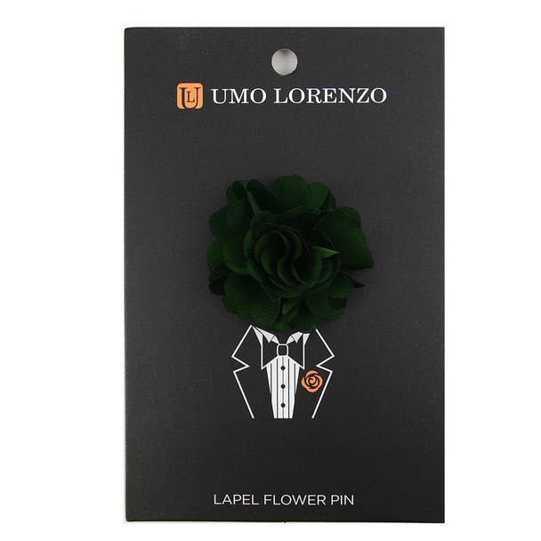Selini New York - Wholesale Lapel Pin/Button - Solid Mini Bouquet Clutch Back Flower Lapel Pins20