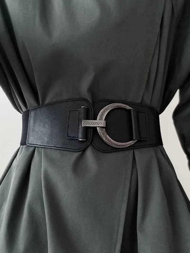 Vintage Stretchy Versatile Wide Waist Belt DPWB2831 for wholesale by Dipped Shop