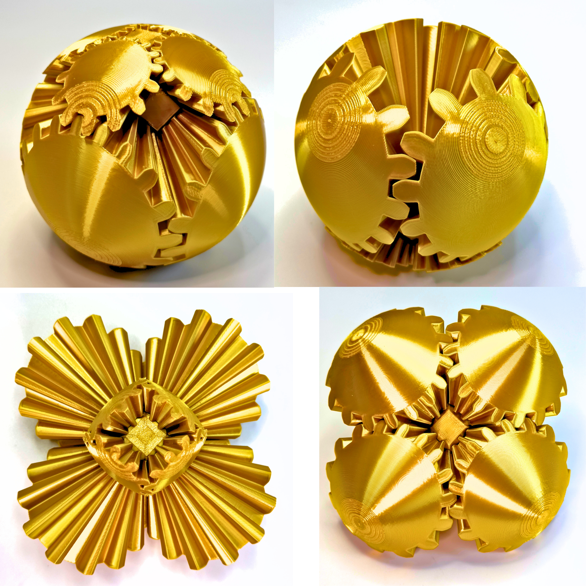 Dragon Fidgets – wholesale Fidget Toy - Barn – Liten kugghjulsboll som fidget-leksak4