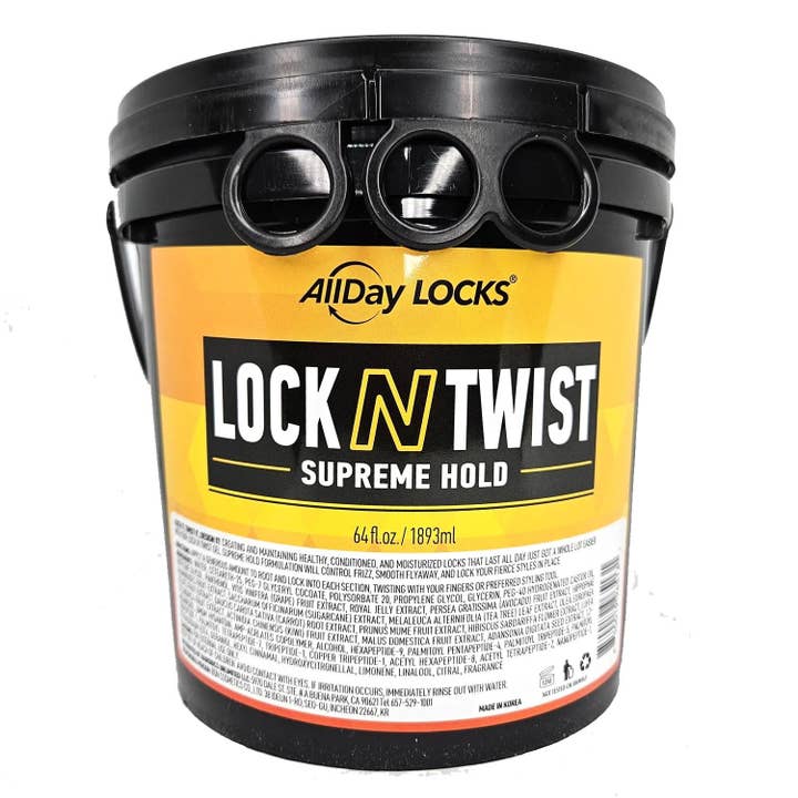 KT Supply - Wholesale Haarstyling gel/mousse - AllDay Locks Braid Gel Supreme Hold, 1893 ml