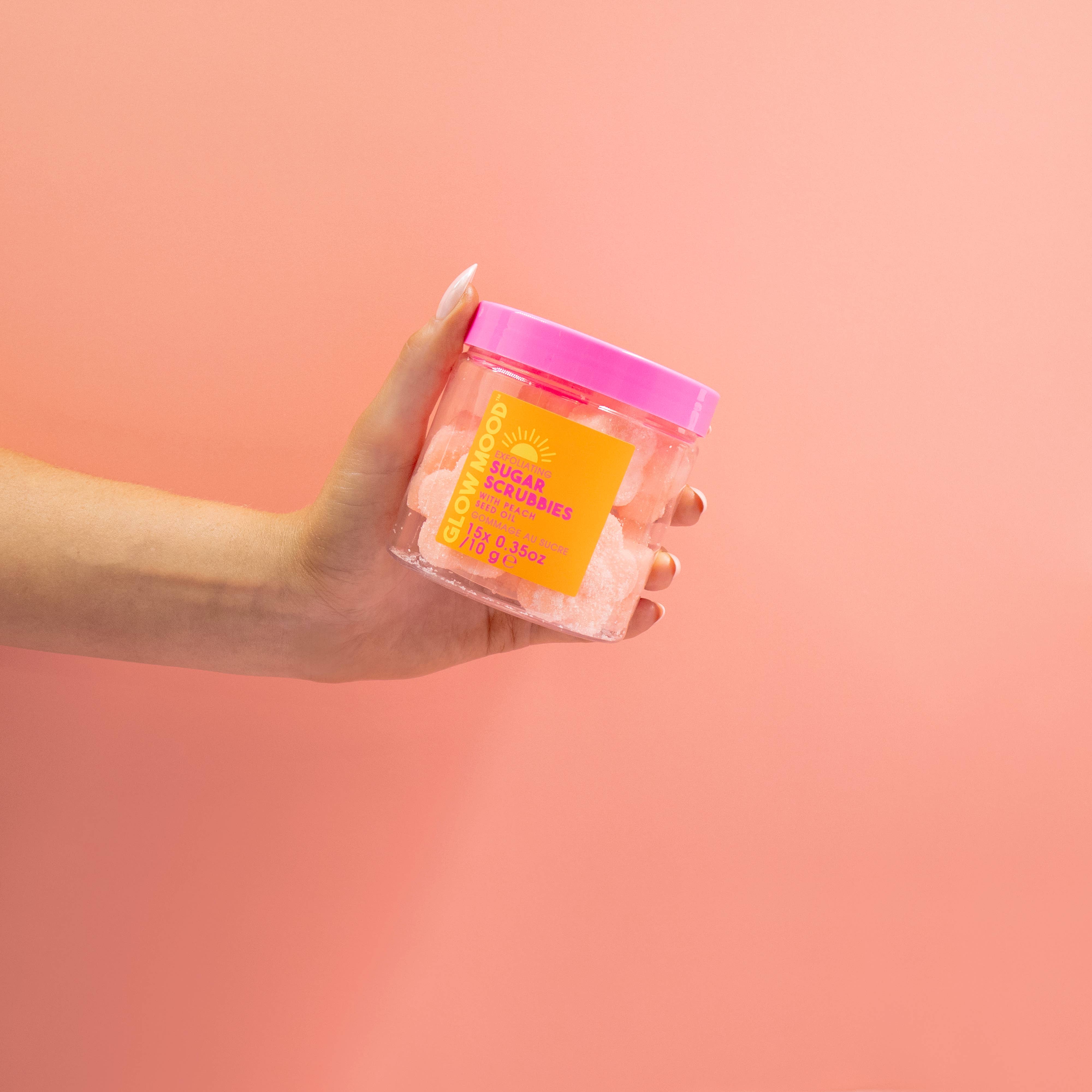 Glow Mood - Wholesale Body Scrub/Exfoliant - Day Exfoliating Sugar Scrubbies2