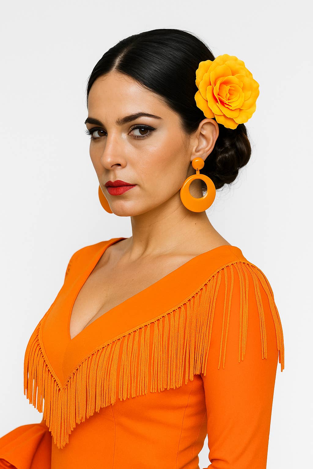 Wild & Free - Wholesale Hair Accessories Set - Women's - Flamenco Hair Flower from Seville