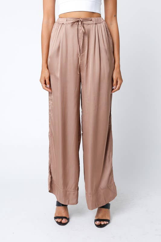 Olivaceous - Wholesale Broek - Dames - Noah Satijnen Broek6