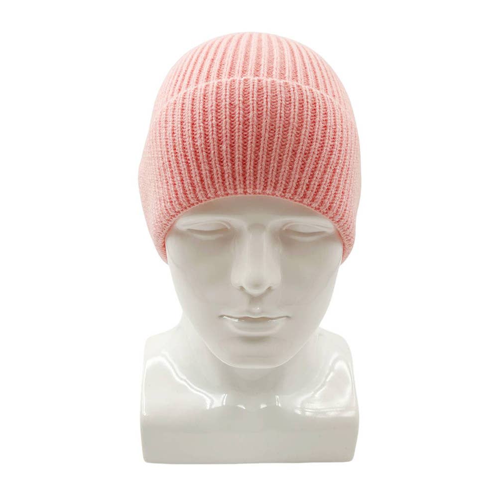 Sensibling Corp. - Venta al por mayor Gorro de lana - Unisex - Gorro de punto acanalado liso con puños16