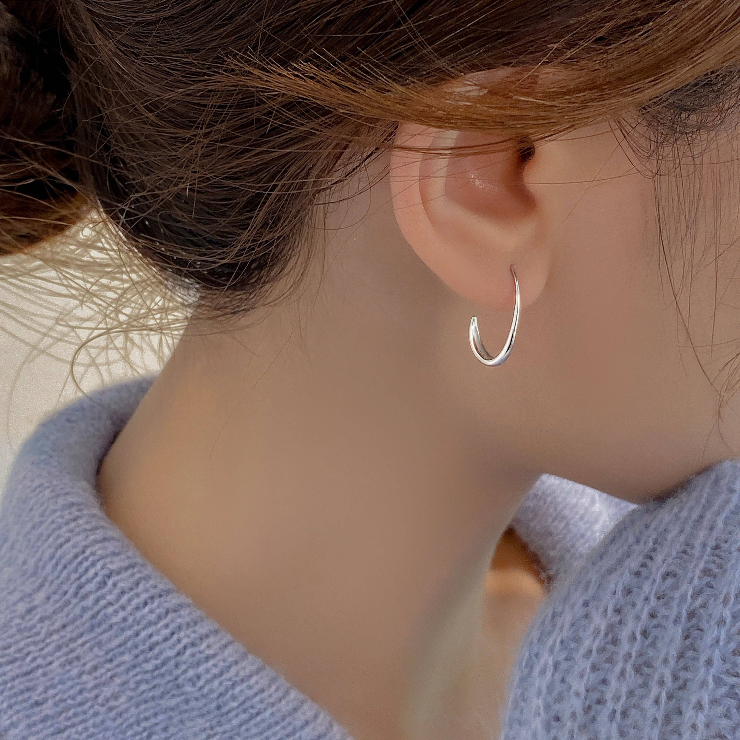 happyzzzsu - Wholesale Dangle Earrings - 925 Sterling Silver Water Drop Earrings4