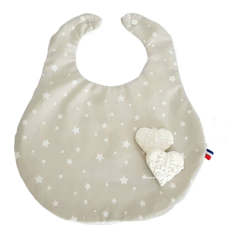 Noubatine bib for wholesale by Rose et rêves dorés