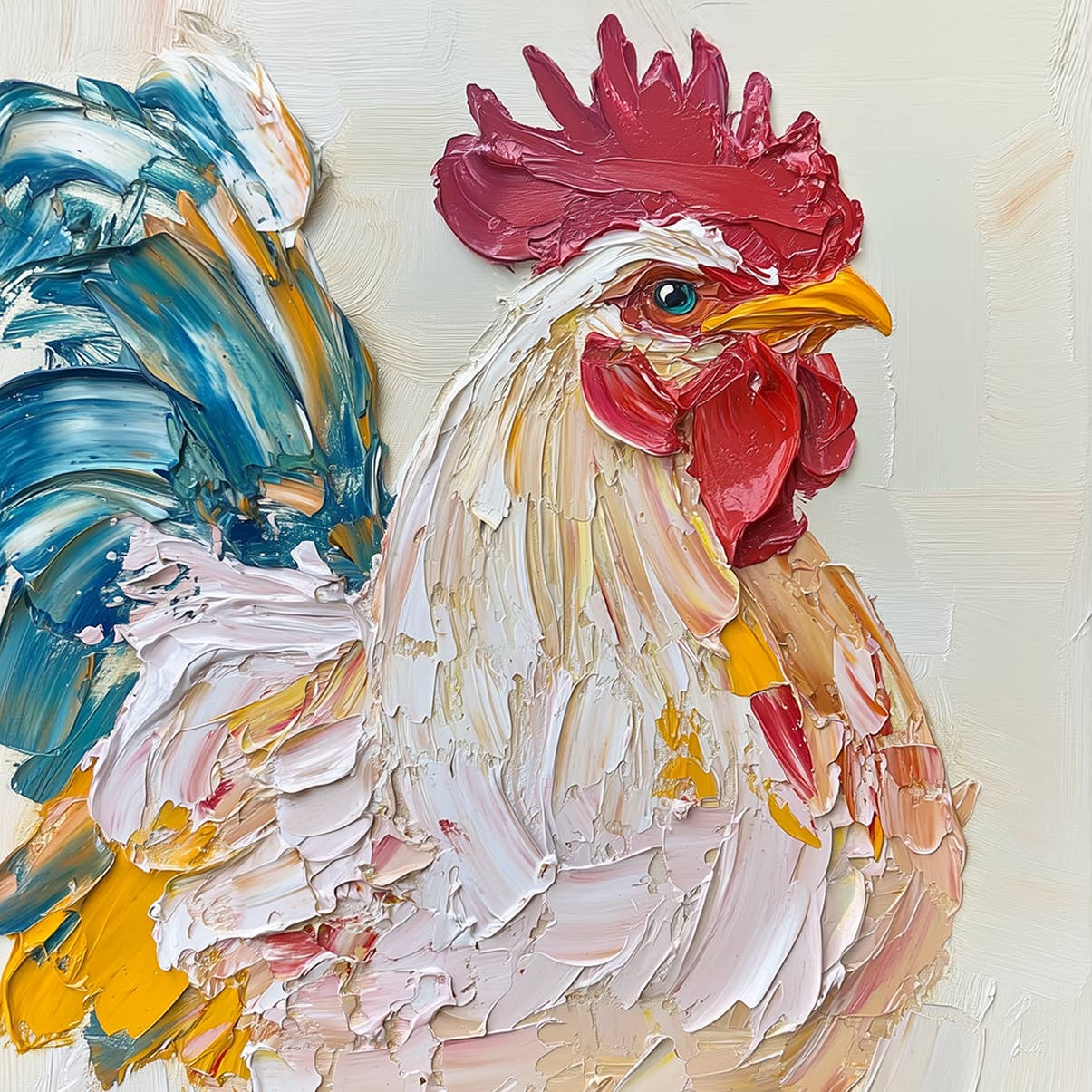 Artige BV - Wholesale Sculpture - Rooster - natuursteen tegel2