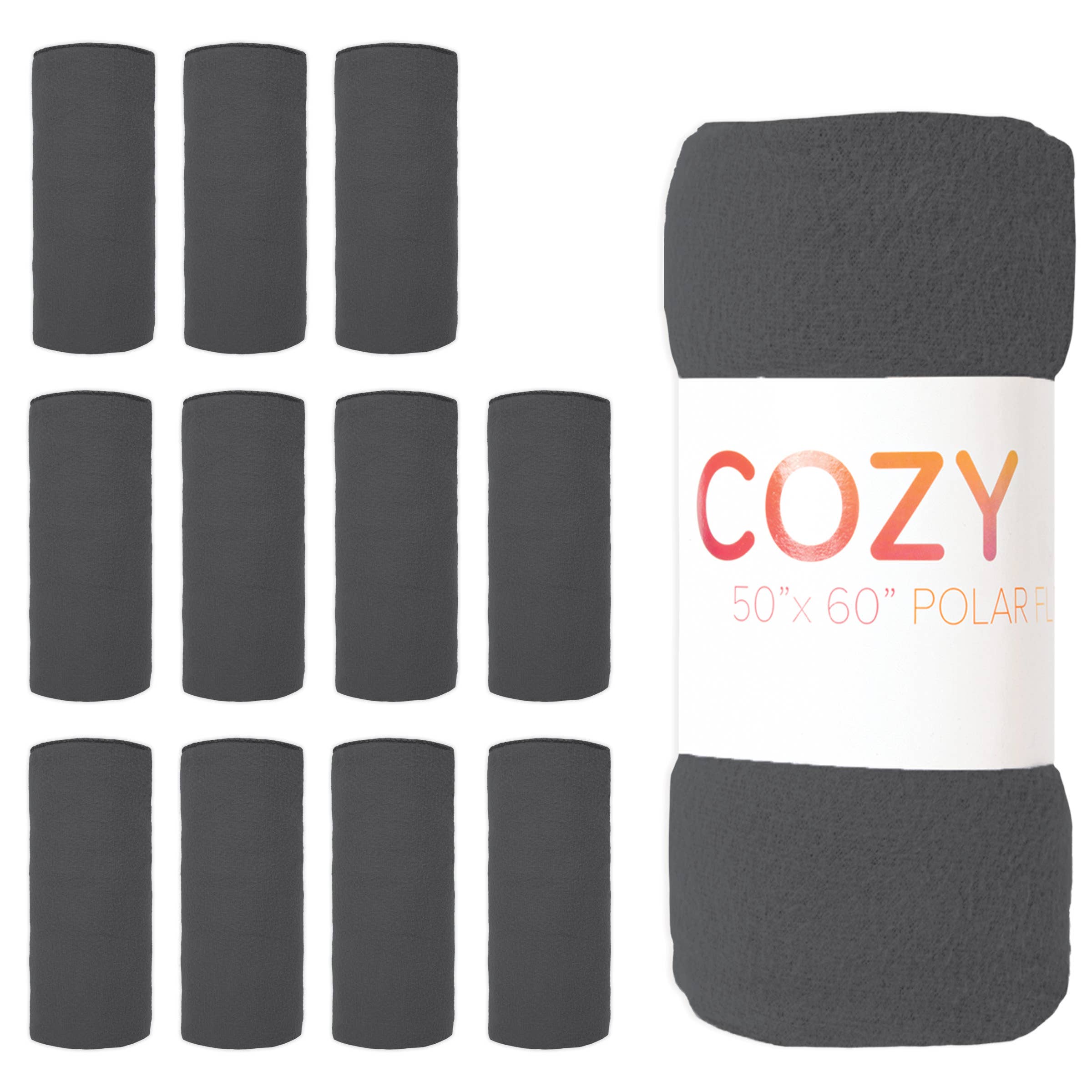 Arkwright Home - Wholesale Throw Blanket - Soft Fleece Throw Blankets, Color Options62