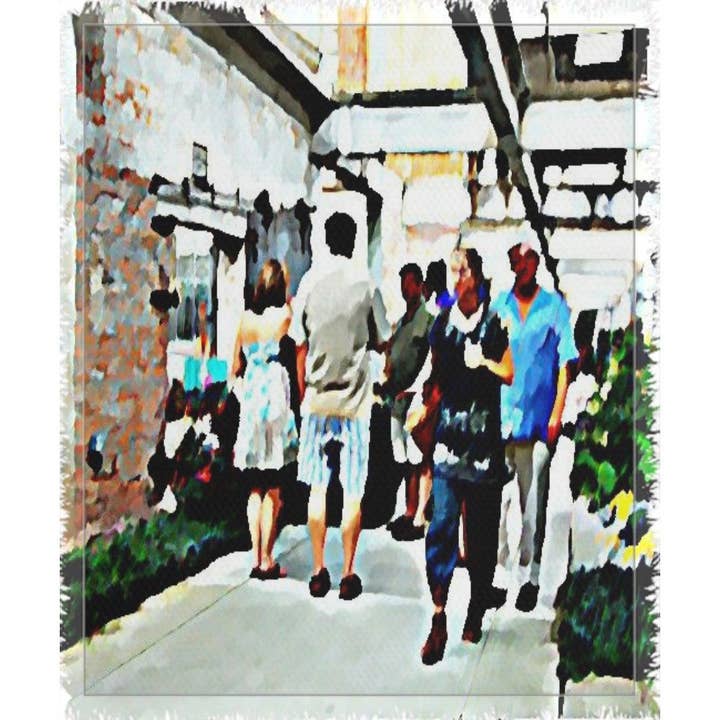 Street Scen nr 3 Vävd filt för wholesale av 3 Piece Urban Artisan