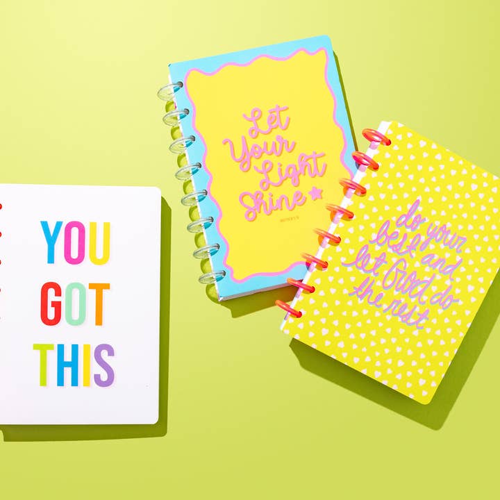 Taylor Elliott Designs - Wholesale Notebook - Spiral Disc Notebook - "Do Your Best..." - 200 Pages