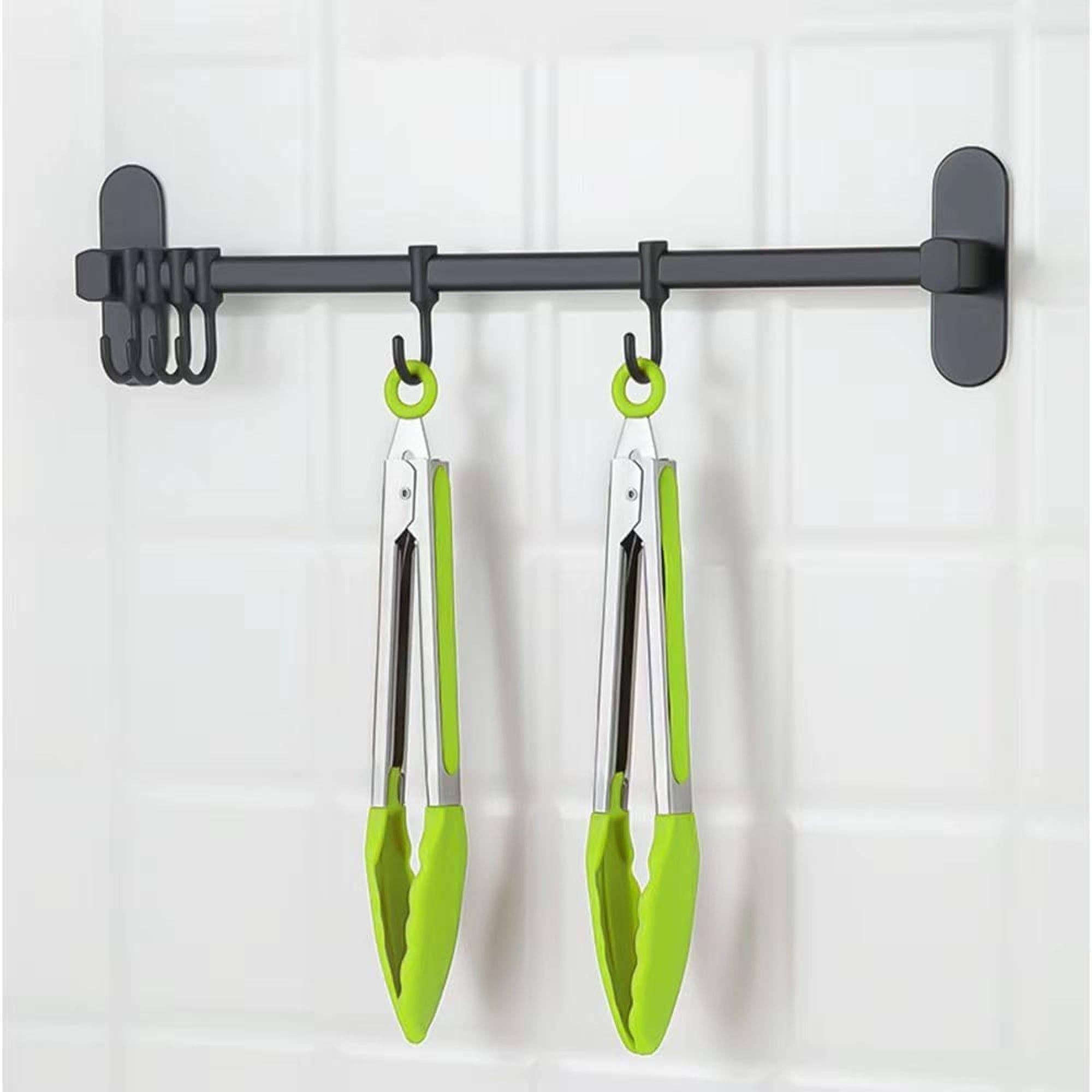 Vigor Path – wholesale Kökstång – 2-pack kökstångset 9" (liten) & 12" (stor): Non-stick silikon-rostfritt stål matlagningspincett, BPA-fri, värmebeständig (480°F) - halkfritt grepp & låsande metallmatpincett (grön)6
