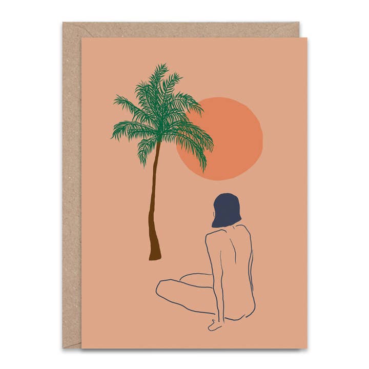 Tarjeta de felicitación A6 "Holidays by The Hands Print" for wholesale by The Hands