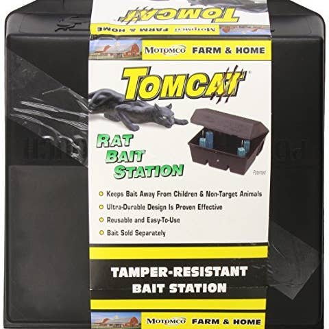 RodenticideCanada.com - Wholesale - MOTOMCO Tomcat Rat Bait Station by Motomco
