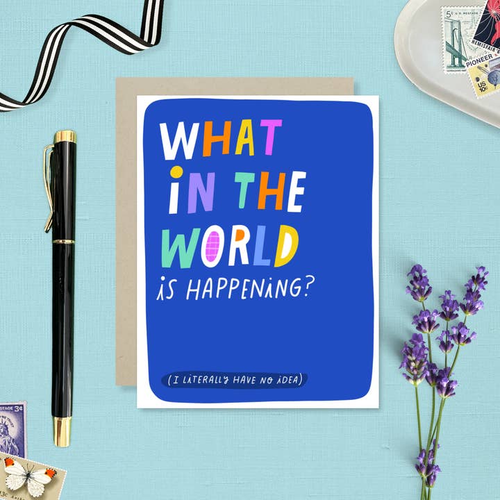 Barone and Co. - Wholesale Everyday Greeting Card - What in the World Card4