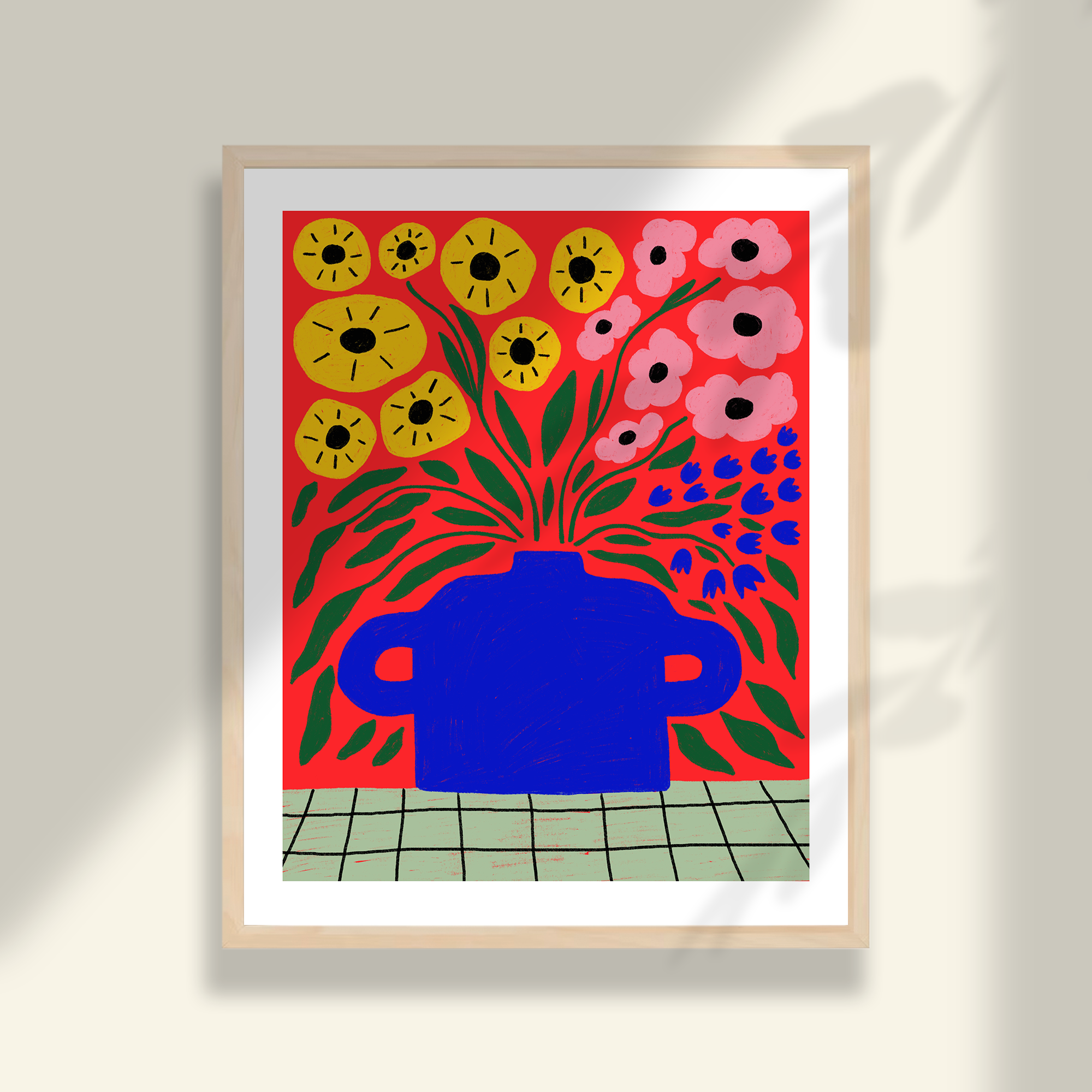 Allison Poplett - Vente Affiche d'art - Impression d'art Bouquet d'été2