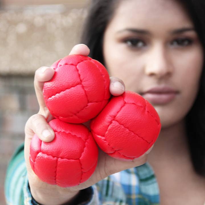 YoYo Sam - Venta al por mayor Accesorios de deporte - Bolas de malabares Zeekio Galaxy, de piel auténtica, 12 paneles