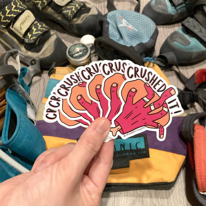 Sarah Doan - Wholesale Sticker - Crushed It! - Sticker2