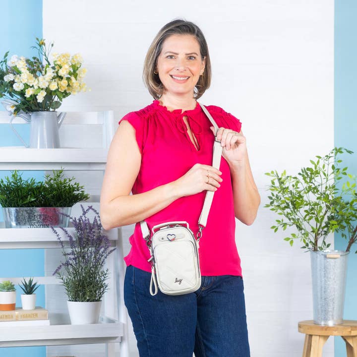 Lug - Wholesale Crossbody Bag - Women's - Skeeter Mini Bridge Satin Luxe VL Convertible Crossbody Bag6