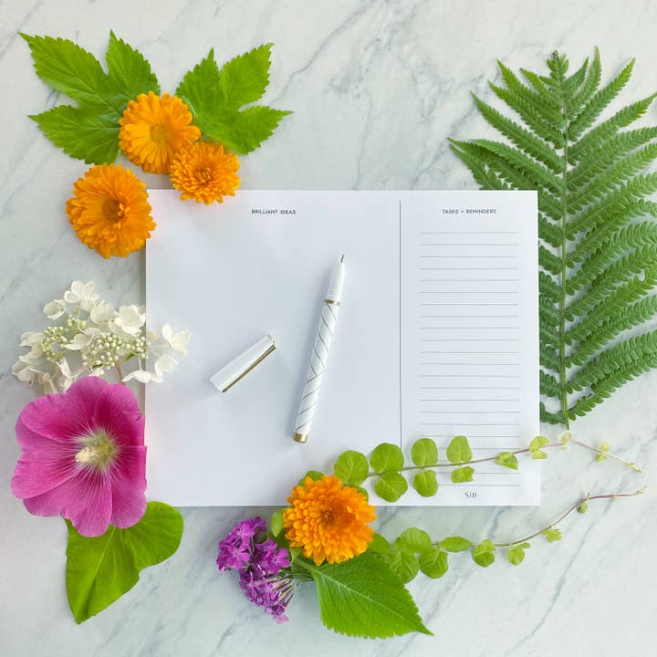 Stevie + Bean Paperie - Wholesale Notepad - Brilliant Ideas, Tasks + Reminders / Notepad2