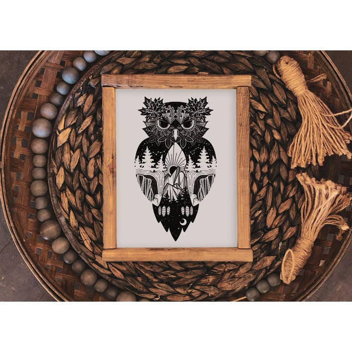 Mountain Mornings – Engroshandel Kunsttryk – Ugle Print3