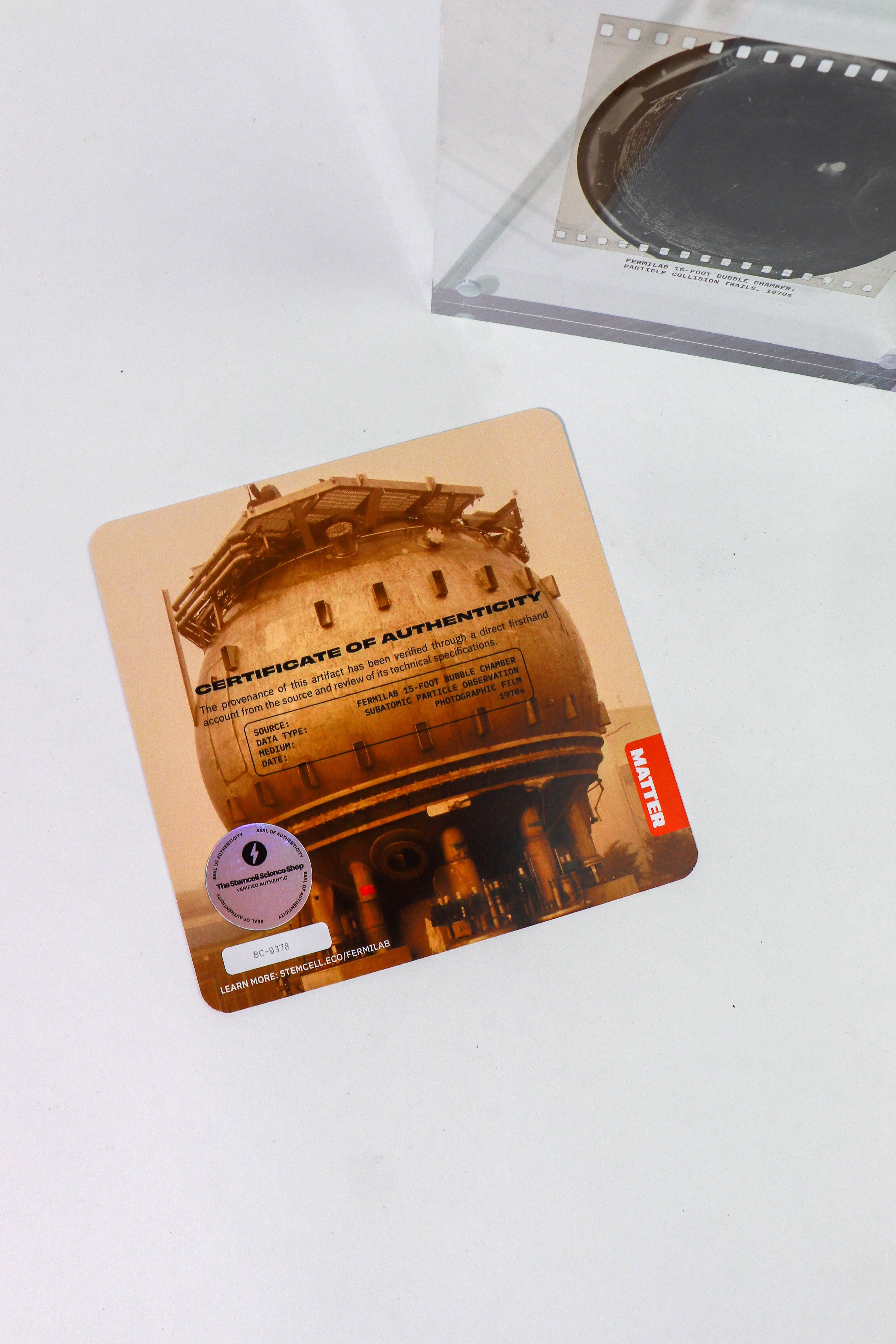 Stemcell Science Shop - Wholesale Picture Frame - Fermilab Bubble Chamber Particle Collision Photo6