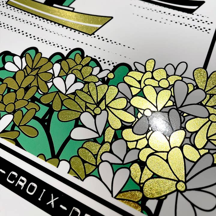 SAINT-GILLES-CROIX-DE-VIE Display Metallic Effect for wholesale by Le Beau Bazar