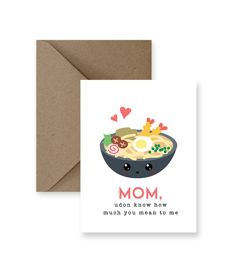 IMPAPER - Vente Carte pour la fête des Mères - Carte de fête des mères de maman, Udon0