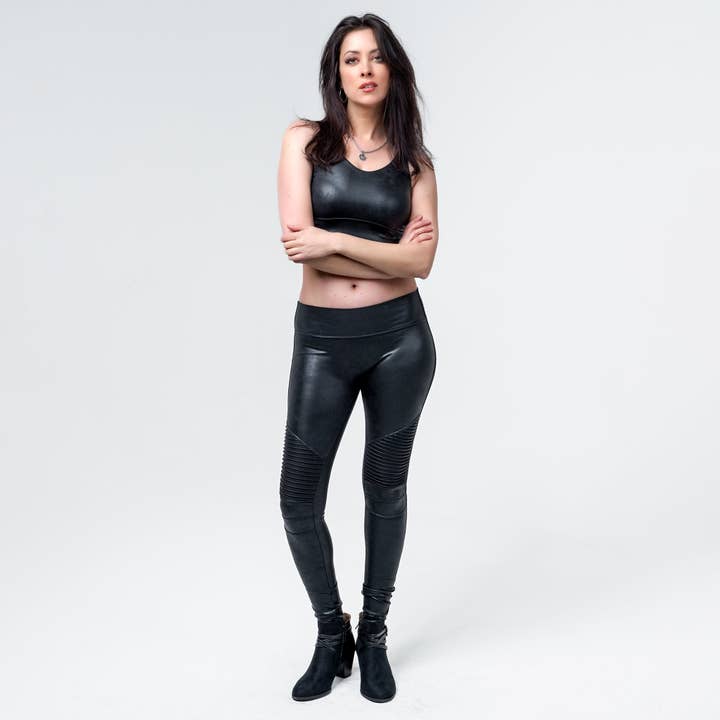 Wornstar Clothing - Wholesale Fashion Leggings - Women's - Fearless Moto Pants7