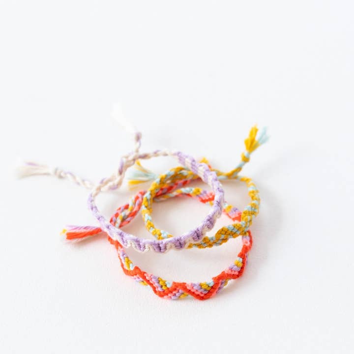 Cotton Clara Craft Kits & Supplies – wholesale DIY Jewellery – Child – Friendship Bracelet Kit5