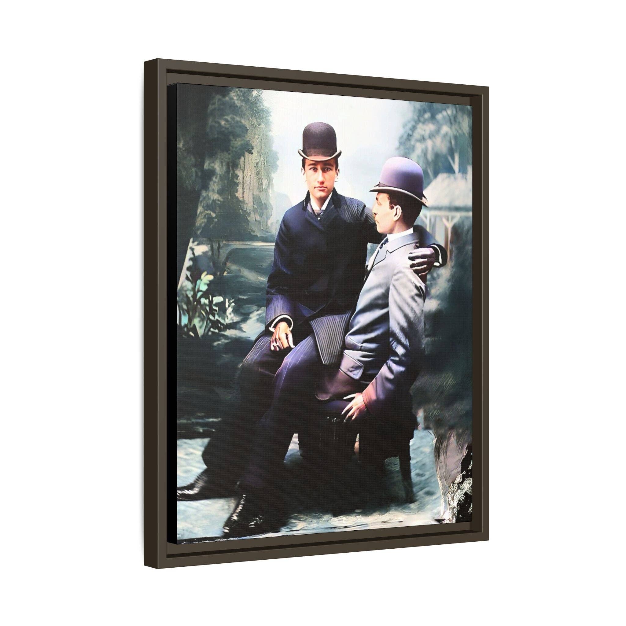 Walt & Pete - Wholesale Art Print - paire 027 | Framed Vintage Photo - Matte Canvas18