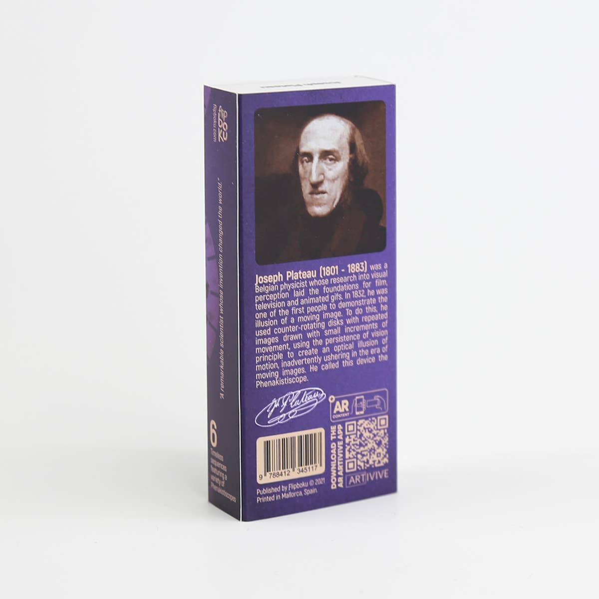 Flipboku - Wholesale Display Book - Joseph Plateau Flipbook2