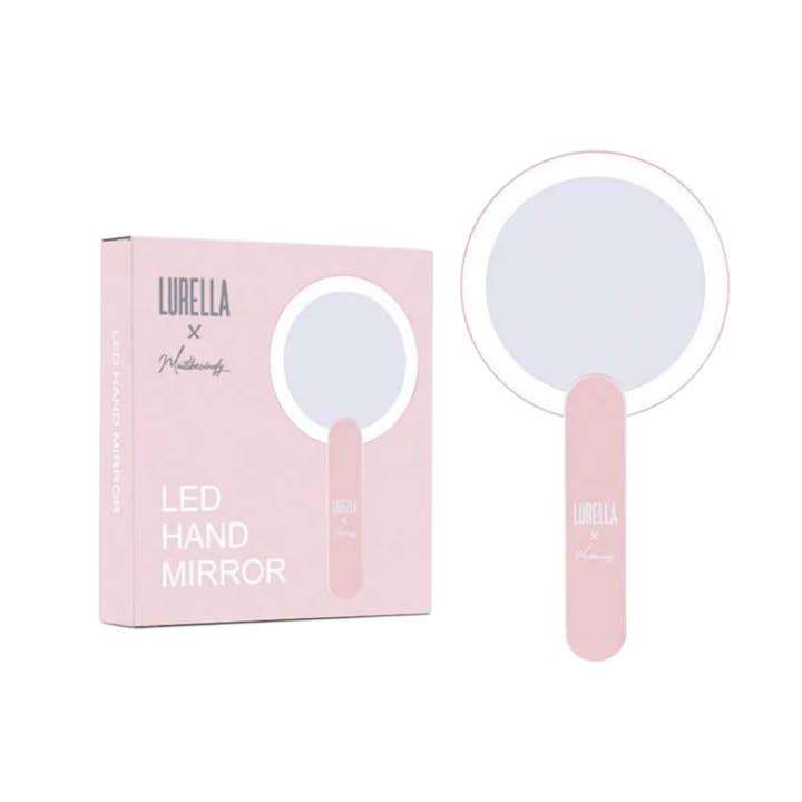 LA Jewelry Plaza - Wholesale Compact Mirror - Lurella X Cindy LED Hand Held Mirror3
