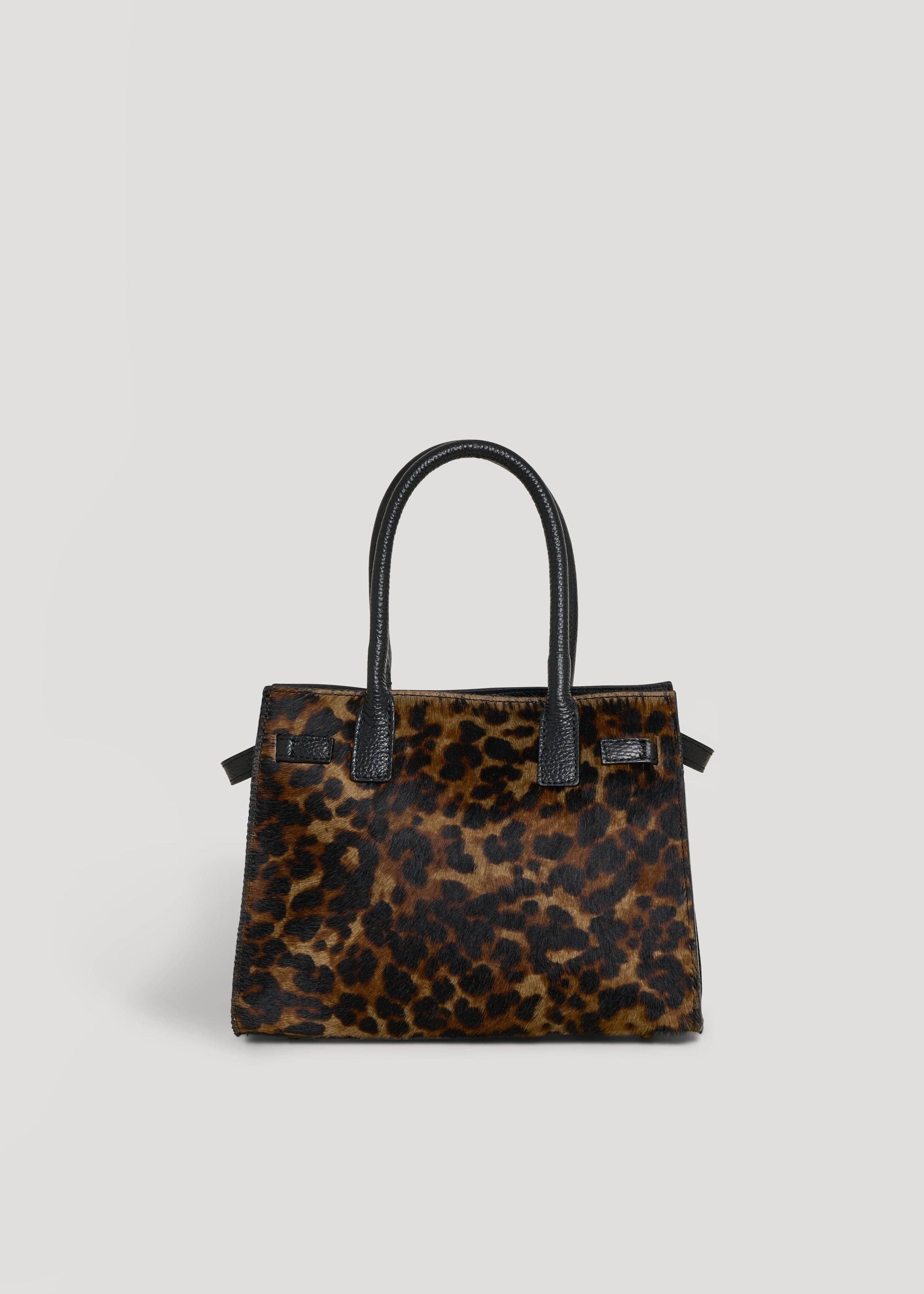 Voemièn - Venta al por mayor Bolso con asas - Mujer - Bolso Edición Limitada Grace en Piel de Potro con Estampado de Leopardo3
