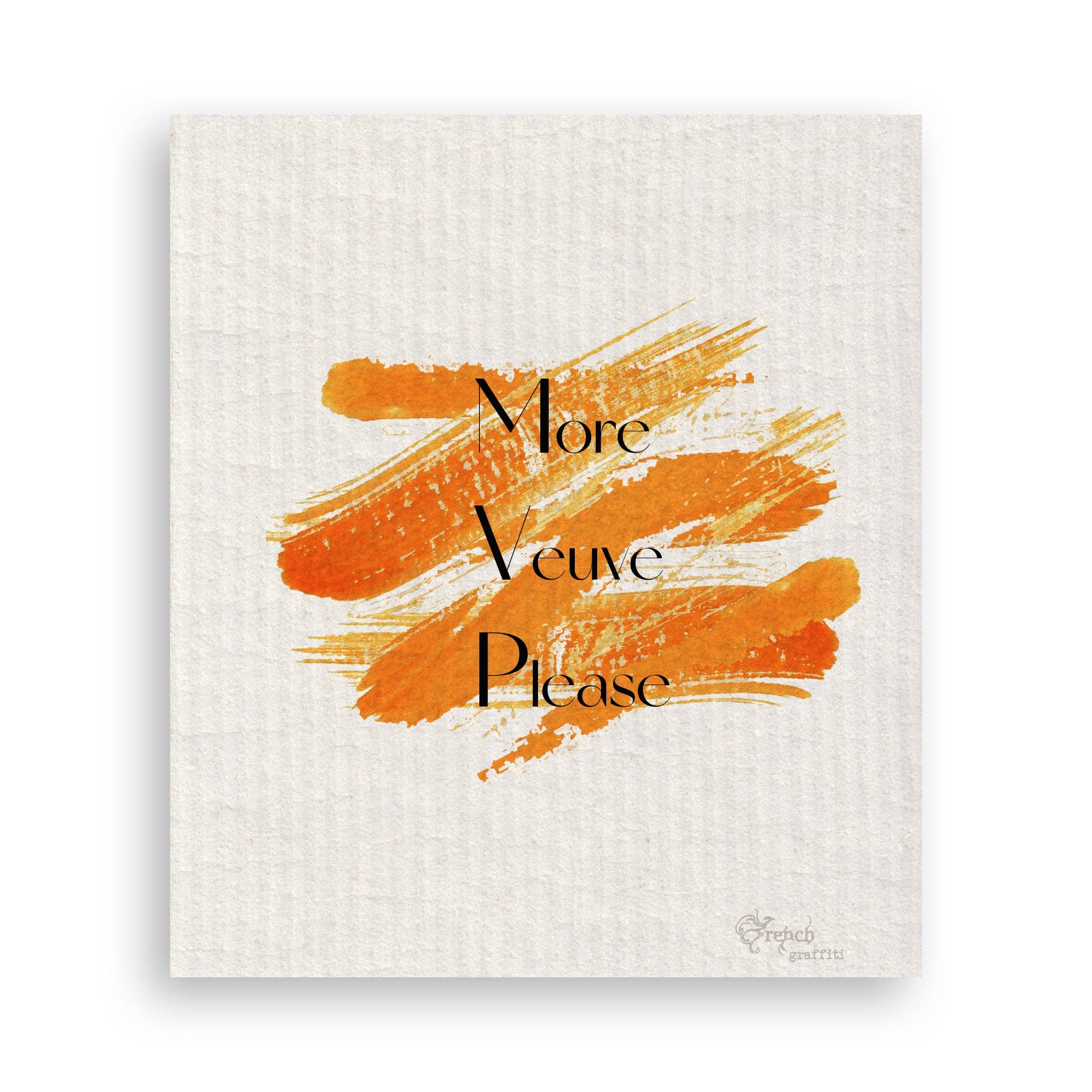 French Graffiti - Wholesale Tea Towel - More Please16